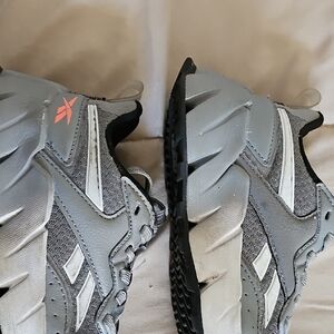 Reebok Men's Gray and Black Athletic Shoes